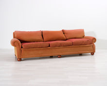 Load image into Gallery viewer, Bröderna Andersson 4-istuttava kangassohva oranssi