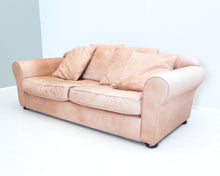 Lataa kuva Galleria-katseluun, IDP Italia Charlotte 3-istuttava nahkasohva beige