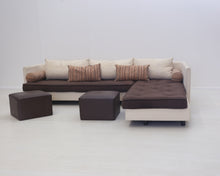 Lataa kuva Galleria-katseluun, Ligne Roset Nomade sohva kahdella nahkarahilla