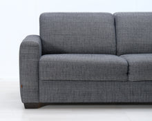 Lataa kuva Galleria-katseluun, 2-istuttava kangassohva harmaa