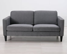 Lataa kuva Galleria-katseluun, Furninova 2-istuttava kangassohva harmaa