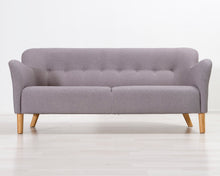 Lataa kuva Galleria-katseluun, 2,5-istuttava kangassohva harmaa