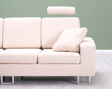 Load image into Gallery viewer, Beliani Stockholm kulmasohva beige