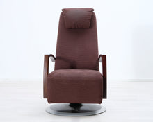 Lataa kuva Galleria-katseluun, Isku Flex nojatuoli puukäsinojilla