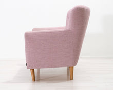 Lataa kuva Galleria-katseluun, Möbelmästarna Gilbert 2-istuttava kangassohva vaaleanpunainen