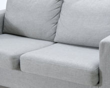 Lataa kuva Galleria-katseluun, Asko 2-istuttava vuodensohva harmaa