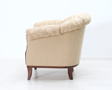 Lataa kuva Galleria-katseluun, Kangasnojatuoli beige