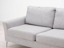 Ladda upp bild till gallerivisning, Asko 2,5-istuttava kangassohva harmaa