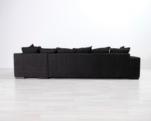 Lataa kuva Galleria-katseluun, Mio suurikokoinen kulmasohva tummanharmaa
