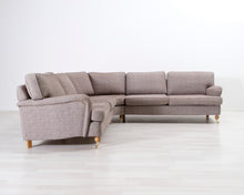 Lataa kuva Galleria-katseluun, 6-istuttava kulmasohva beige