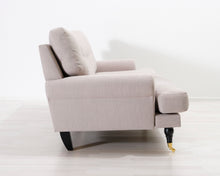 Load image into Gallery viewer, Baxter Andrew 3-istuttava kangassohva beige