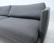 Lataa kuva Galleria-katseluun, Hakola Lazy Classic 3-istuttava kangassohva harmaa