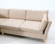 Ladda upp bild till gallerivisning, HT Collection 4-istuttava kulmasohva beige