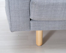 Lataa kuva Galleria-katseluun, IKEA 3-istuttava kangassohva harmaa