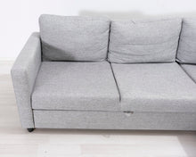 Lataa kuva Galleria-katseluun, 3-istuttava vuodesohva harmaa