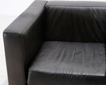 Lataa kuva Galleria-katseluun, BoConcept nahkanojatuoli tummanruskea