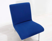 Ladda upp bild till gallerivisning, Walter Knoll Classic Edition nojatuoli sininen