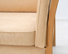 Lataa kuva Galleria-katseluun, 3-istuttava kangassohva beige