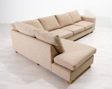 Lataa kuva Galleria-katseluun, 6-istuttava kulmasohva beige