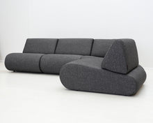 Lataa kuva Galleria-katseluun, Design Eero Aarnio Export kulmasohva harmaa