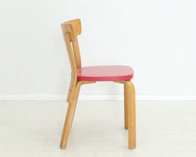 Load image into Gallery viewer, Artek 66 ruokatuoli punainen