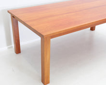 Lataa kuva Galleria-katseluun, Kirsikkapuinen jatkettava ruokapöytä