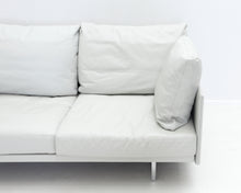 Lataa kuva Galleria-katseluun, Cassina Toot 2-istuttava nahkasohva valkoinen