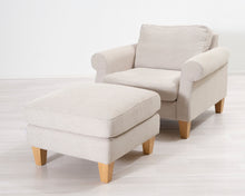 Ladda upp bild till gallerivisning, Nojatuoli ja rahi beige