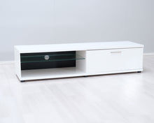 Load image into Gallery viewer, TV-taso korkeakiilto valkoinen