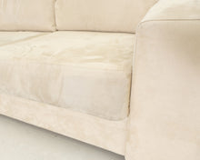 Lataa kuva Galleria-katseluun, Bellus 3-istuttava alcantara sohva beige