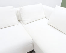 Lataa kuva Galleria-katseluun, Natuzzi 4-istuttava kulmasohva valkoinen