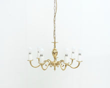 Lataa kuva Galleria-katseluun, Messinginvärinen kattokruunu
