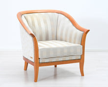 Lataa kuva Galleria-katseluun, Kruunukaluste Biedermeiertyylinen Nojatuoli