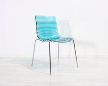 Load image into Gallery viewer, Calligaris L'eau tuoli turkoosi
