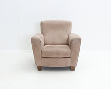 Lataa kuva Galleria-katseluun, Natuzzi vaaleanruskea nojatuoli
