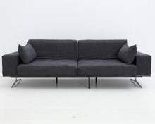 Lataa kuva Galleria-katseluun, Natuzzi IDO kangassohva tummanharmaa
