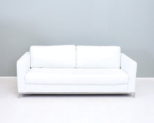 Lataa kuva Galleria-katseluun, Natuzzi Editions nahkasohva valkoinen
