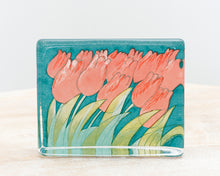 Lataa kuva Galleria-katseluun, Iittala Tulppaanit lasikortti
