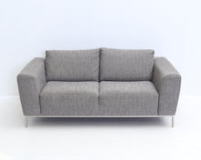 Lataa kuva Galleria-katseluun, Natuzzi Editions Sollievo 2-istuttava kangassohva harmaa
