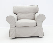 Load image into Gallery viewer, Ektorp nojatuoli rahilla beige
