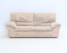 Lataa kuva Galleria-katseluun, Natuzzi 3-istuttava alcantara-sohva beige
