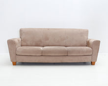 Lataa kuva Galleria-katseluun, Natuzzi 3-istuttava kangassohva vaaleanruskea
