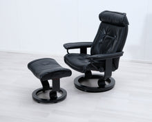 Ladda upp bild till gallerivisning, Ekornes Stressless nojatuoli ja rahi musta
