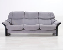 Lataa kuva Galleria-katseluun, Ekornes Stressless 3-istuttava mekanismisohva harmaa
