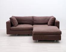 Lataa kuva Galleria-katseluun, HT Collection Elle XL 3-istuttava divaanisohva ruskea
