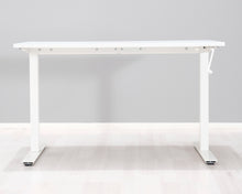 Lataa kuva Galleria-katseluun, IKEA säädettävä työpöytä valkoinen
