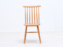 Ladda upp bild till gallerivisning, Vintage pinnatuoli ruskea
