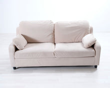 Load image into Gallery viewer, IKEA Vinliden 2-istuttava kangassohva beige
