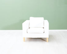 Load image into Gallery viewer, IKEA Karlanda nojatuoli vit
