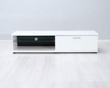 Load image into Gallery viewer, TV-taso korkeakiilto valkoinen
